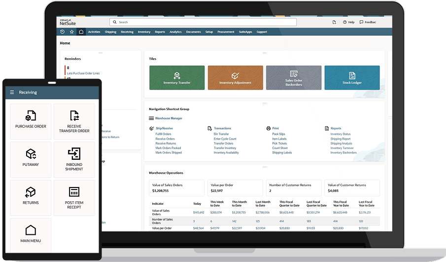 inbound logistics screenshot