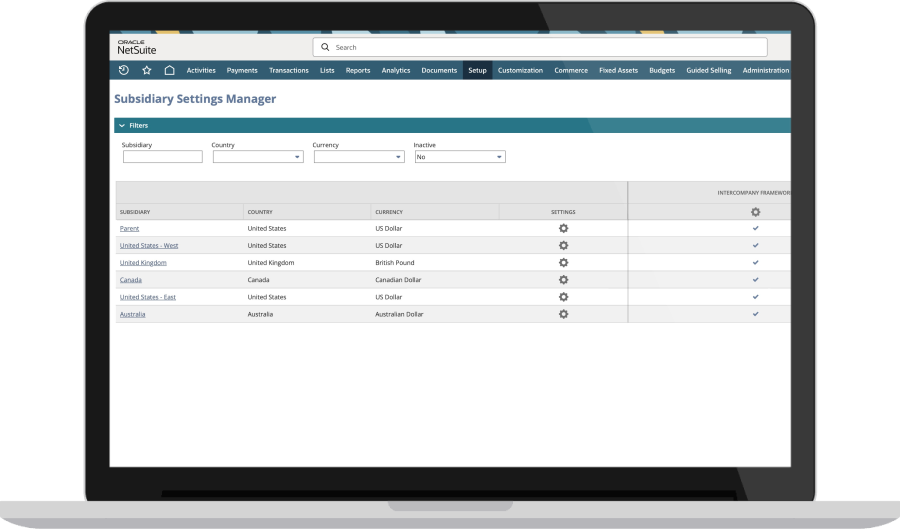 multi-currency dashboard