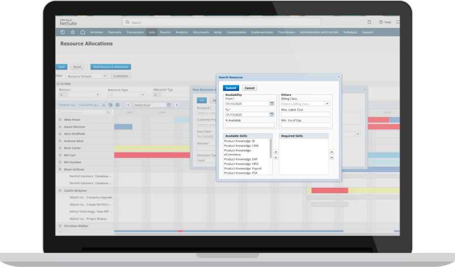 Utilisation Tracking